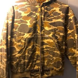 Vintage Camo Carhartt Jacket